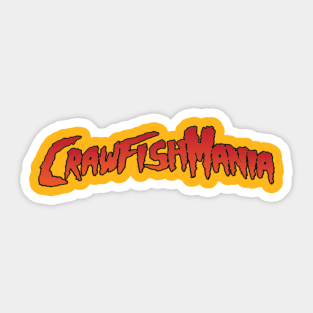 CrawfishMania Sticker